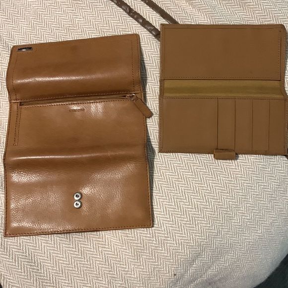 Vintage Fossil Handbag/ Backpack with Matching Wallet - Picture 12 of 16